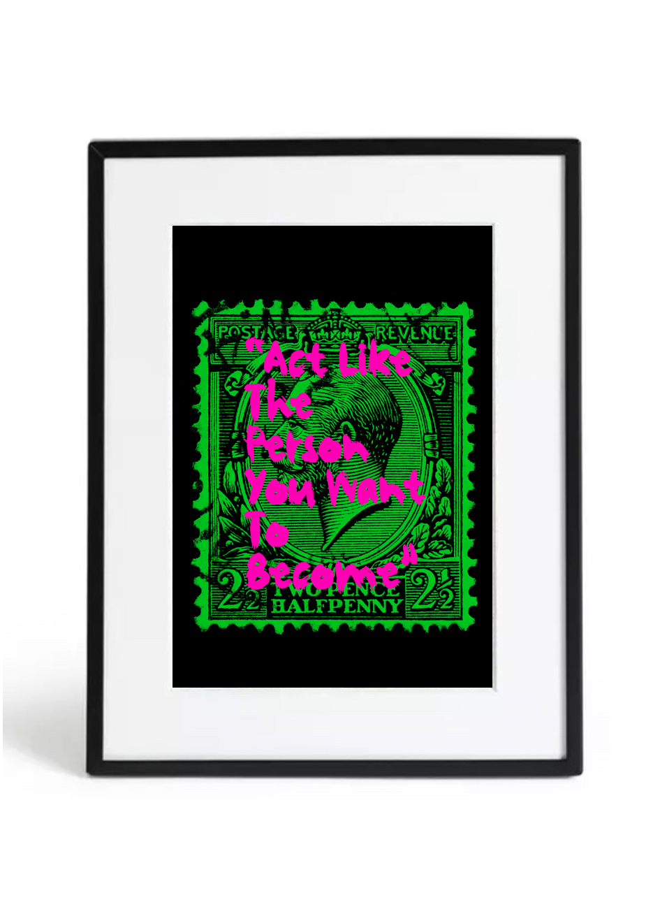 HalfPenny Don't Run Green Pink - Image 3
