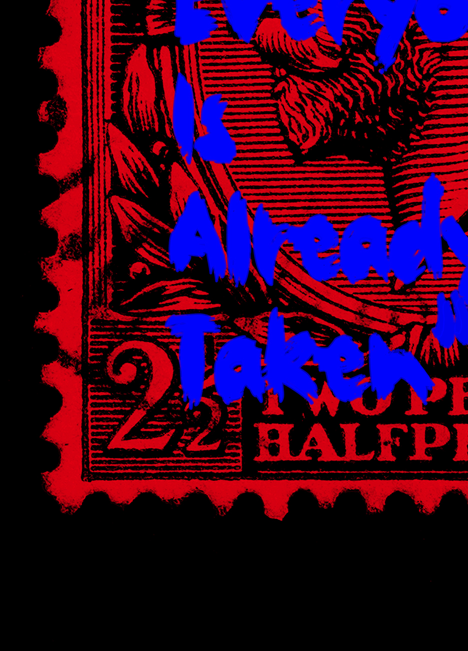 HalfPenny Don't Run Red Blue - Image 2